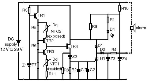 NTC Sensor Heat Detection in Fire Alarms