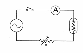 PTC Thermistor Current Time Characteristic measure circuit