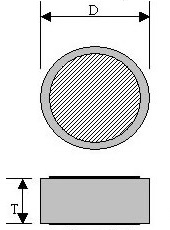 PTC Heater disk drawing